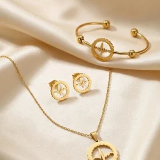 Heartbeat Jewelry Set